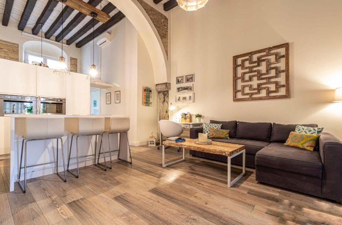 Loft Bodega San Blas Con Porche Y Parking 赫雷斯 外观 照片