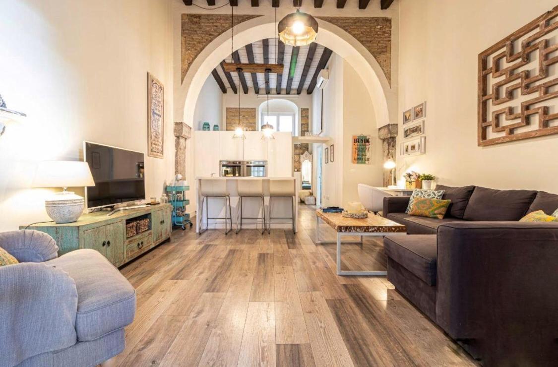 Loft Bodega San Blas Con Porche Y Parking 赫雷斯 外观 照片