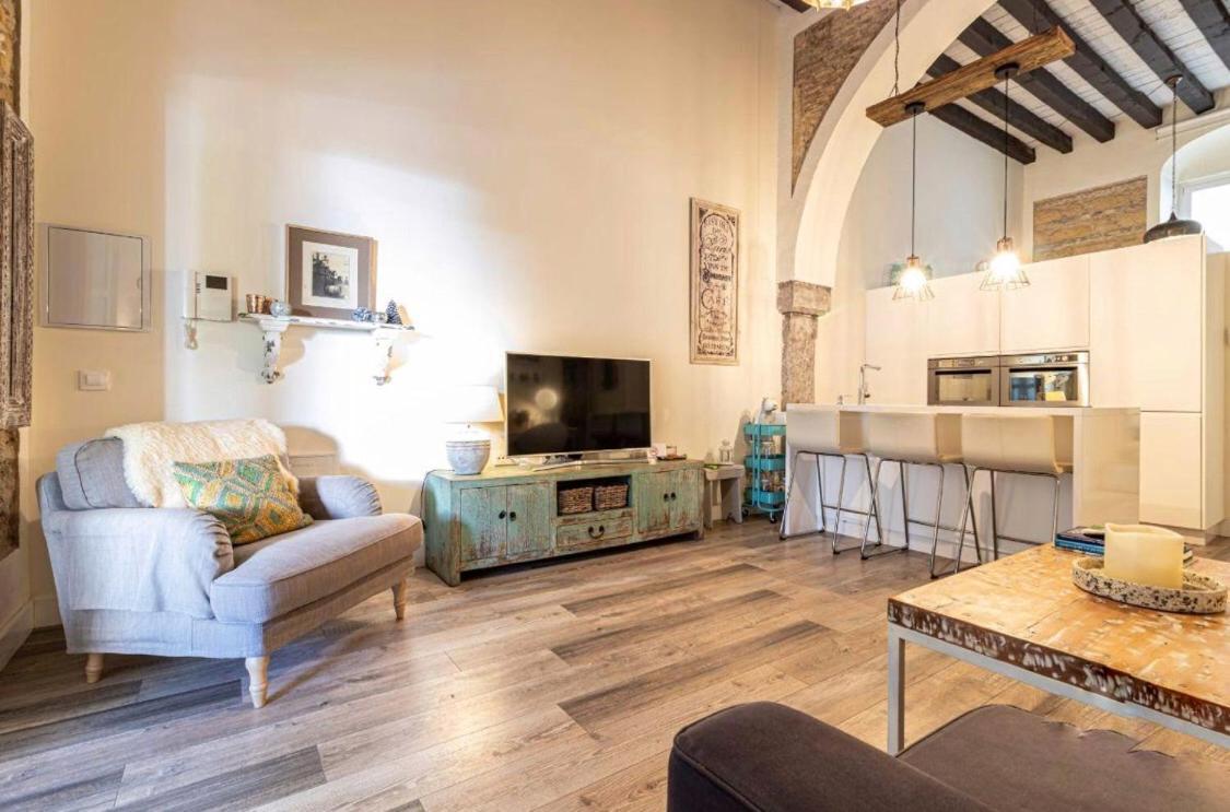 Loft Bodega San Blas Con Porche Y Parking 赫雷斯 外观 照片