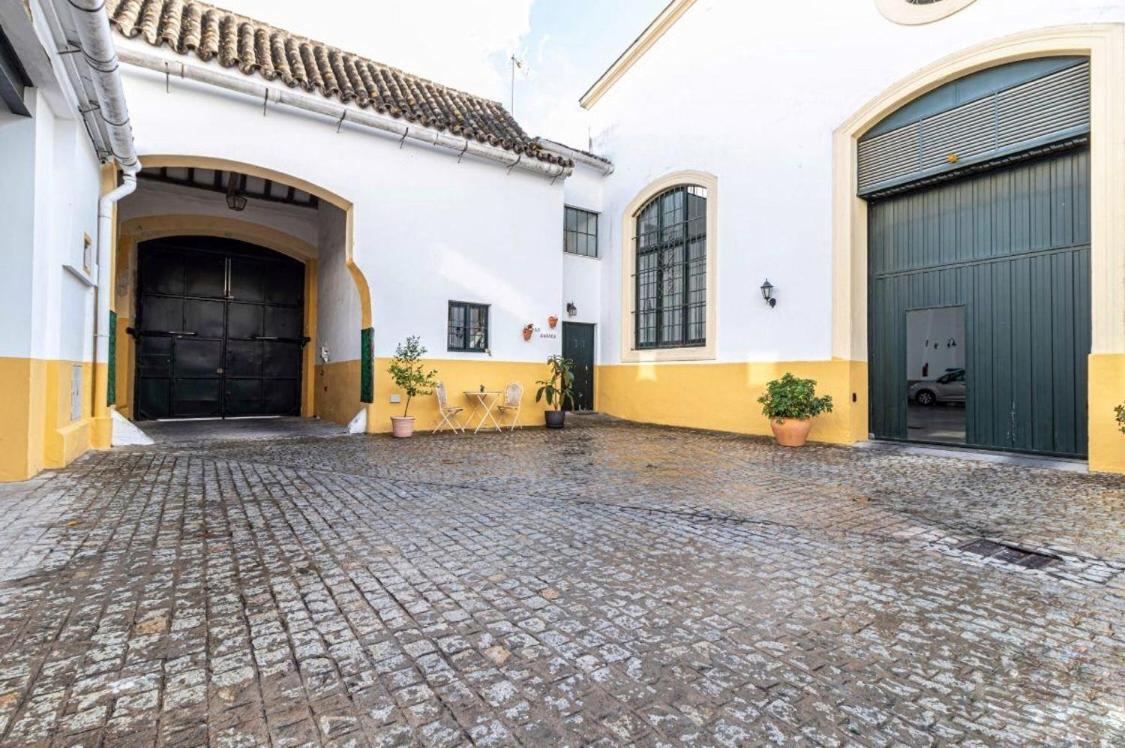 Loft Bodega San Blas Con Porche Y Parking 赫雷斯 外观 照片